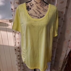 DANSKIN NOW Woman's loose fit jersey sz 2x
